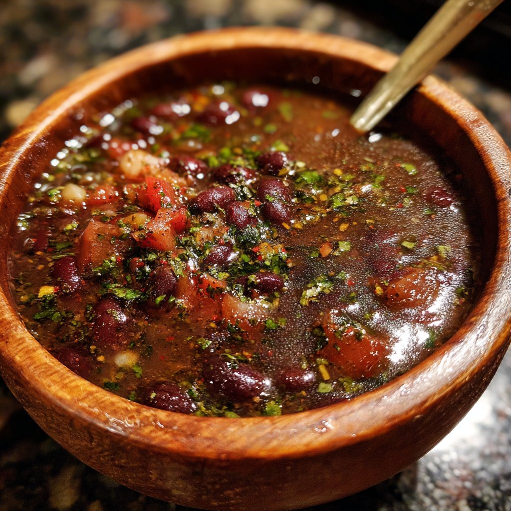 Jamaican Black Bean Soup
