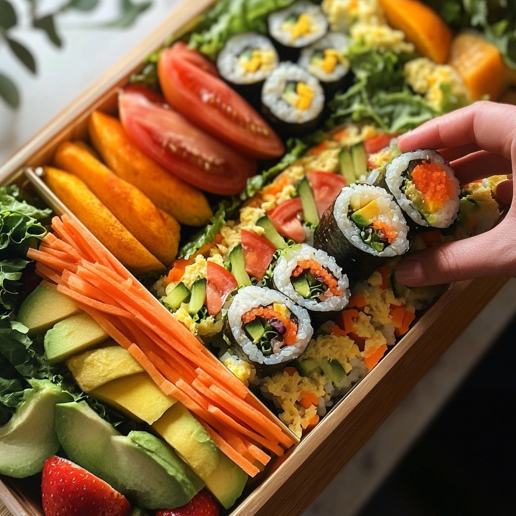 No-Cook Bento Box Lunch Idea
