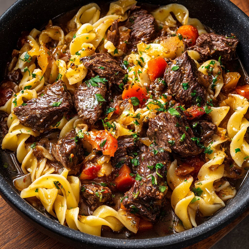 Comfort Food Beef And Noodles