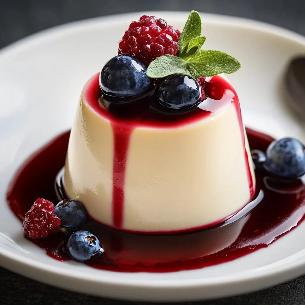Vanilla Panna Cotta