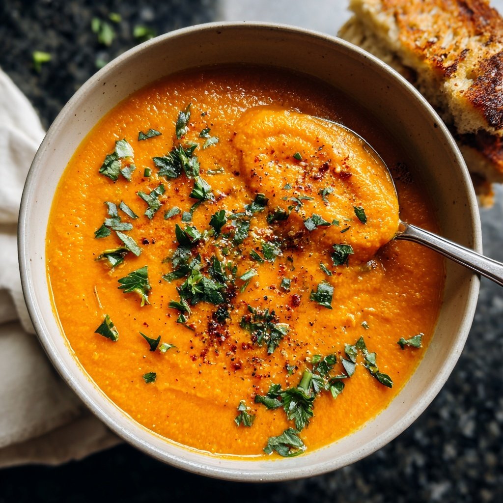 Creamy Carrot Ginger Soup