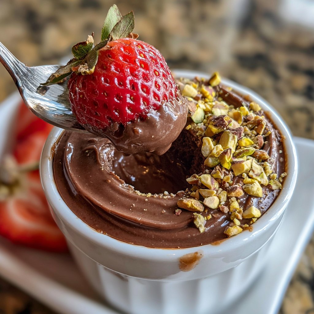 Dubai Chocolate Strawberry Cup With Pistachio