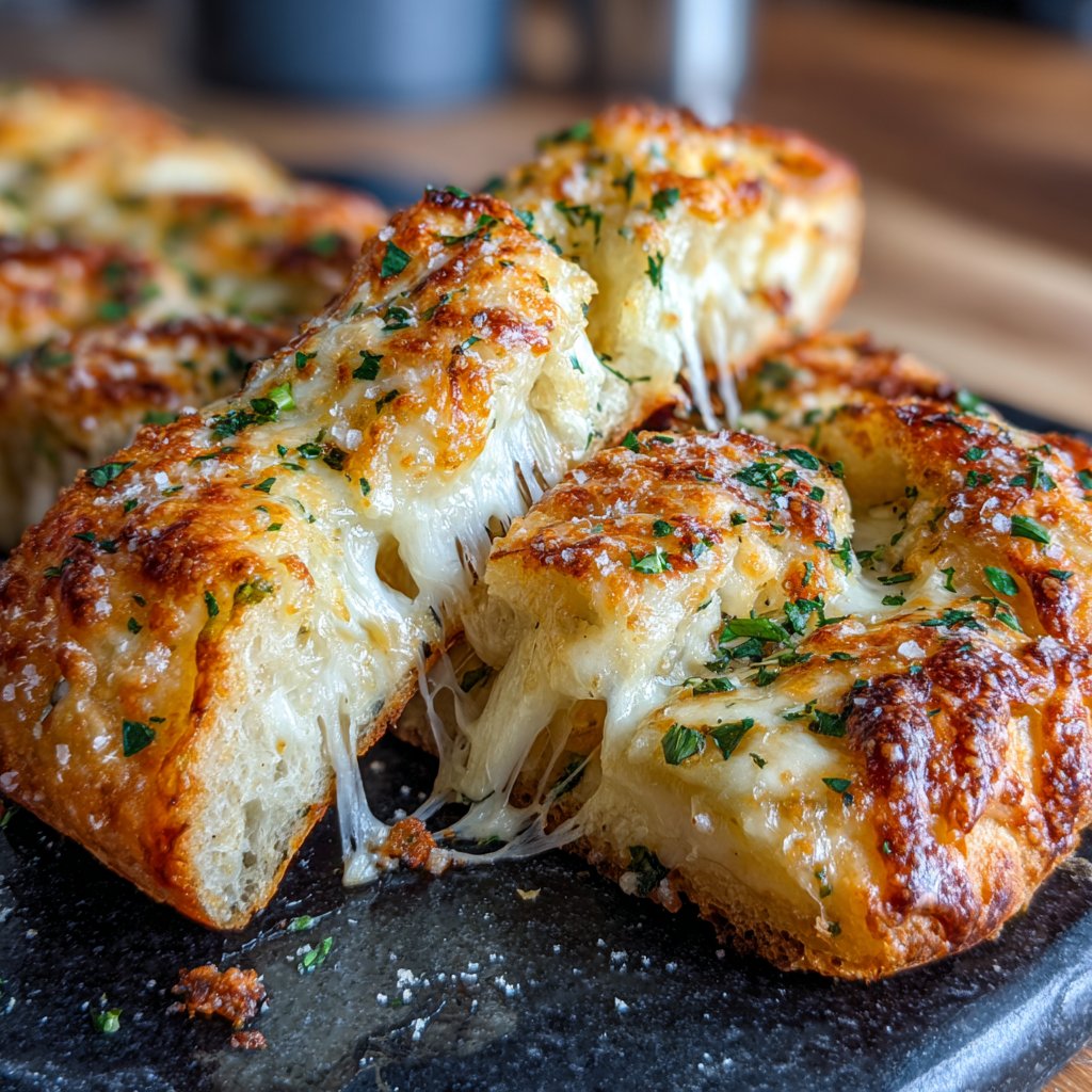 Super Bowl Cheesy Breadsticks