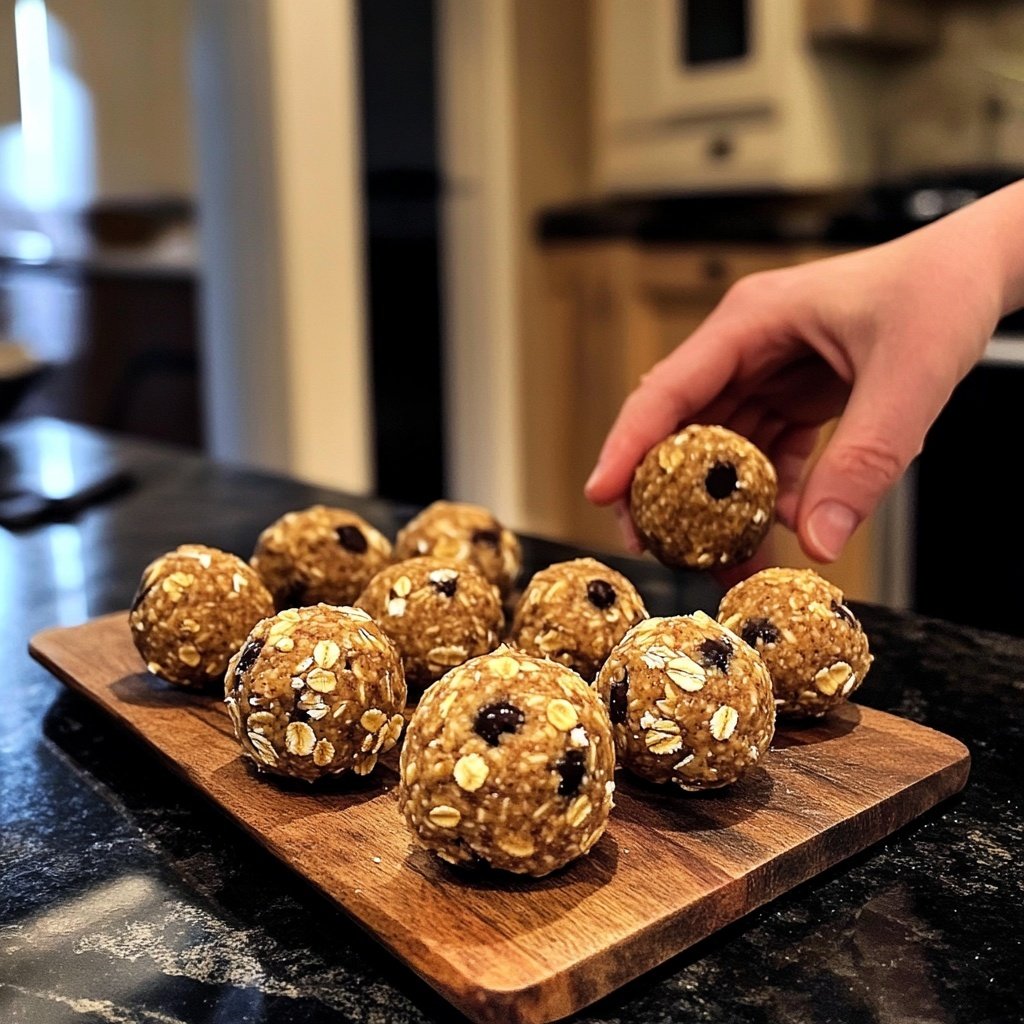 Protein Balls with Almond Milk