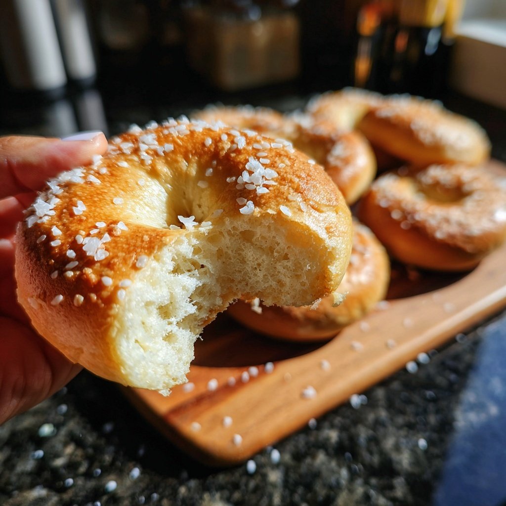 Two Ingredient Yogurt Bagels