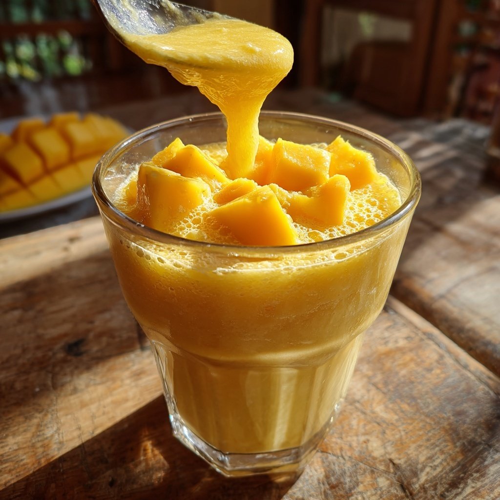 Easy Smoothie With Mango
