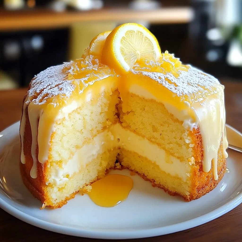 Moist Lemon Cake: A Refreshing Dessert Treat