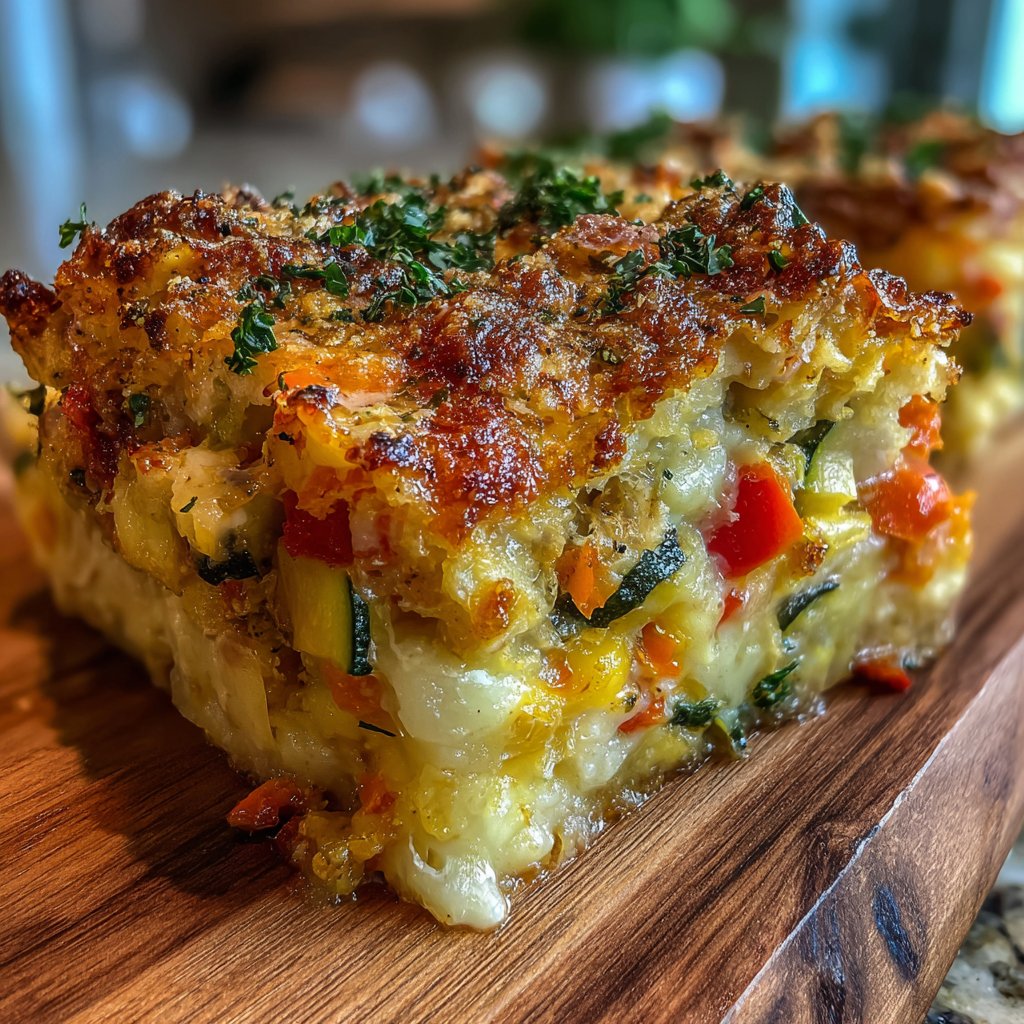 Sunday Baked Vegetable Casserole