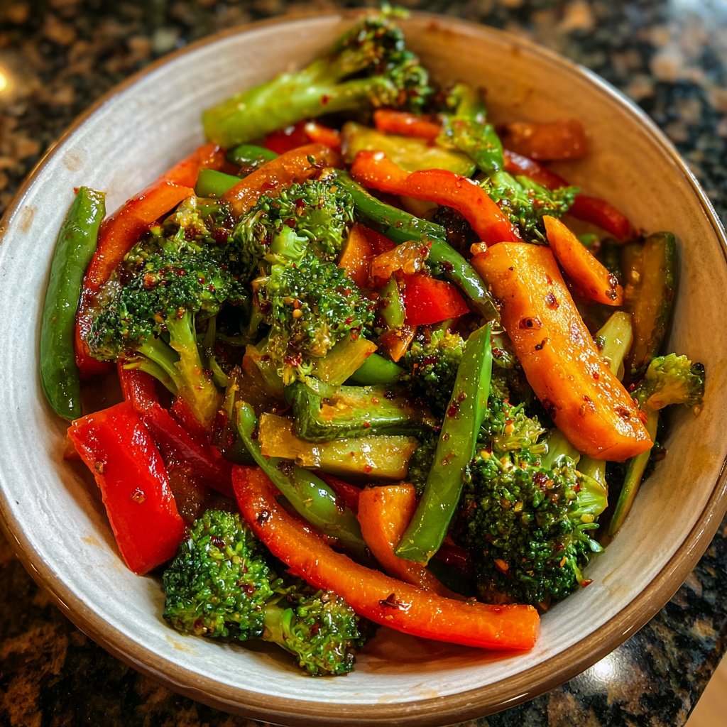 Healthy Dinner Vegetable Stir Fry